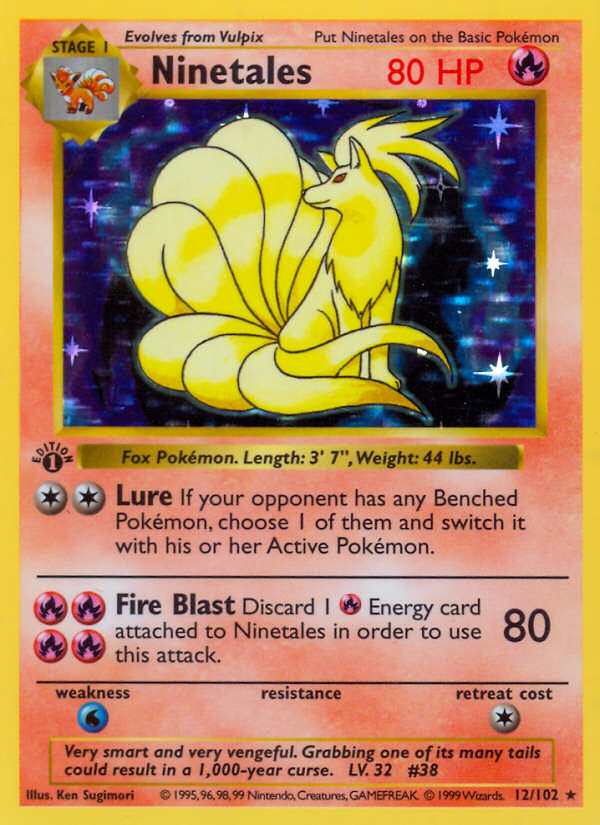 Ninetales - Pokémon TCG Card