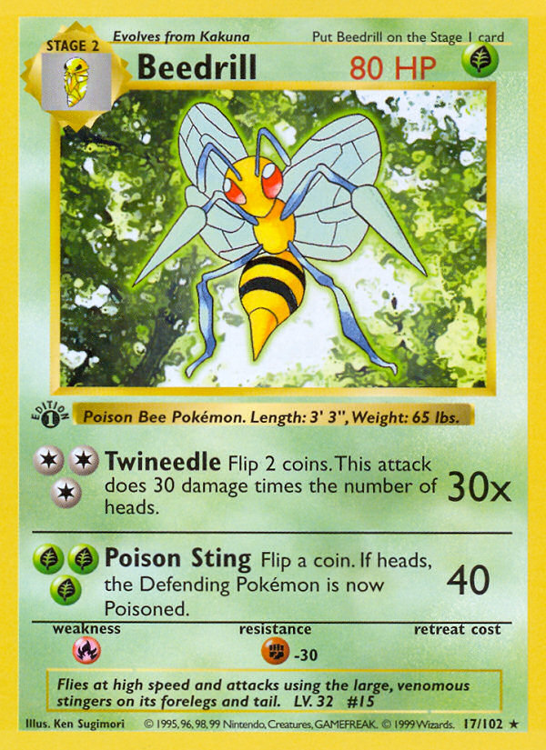 Beedrill - Pokémon TCG Card