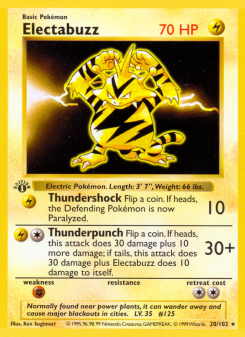 Electabuzz - pokemon TCG Card