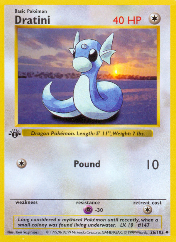 Dratini - Pokémon TCG Card