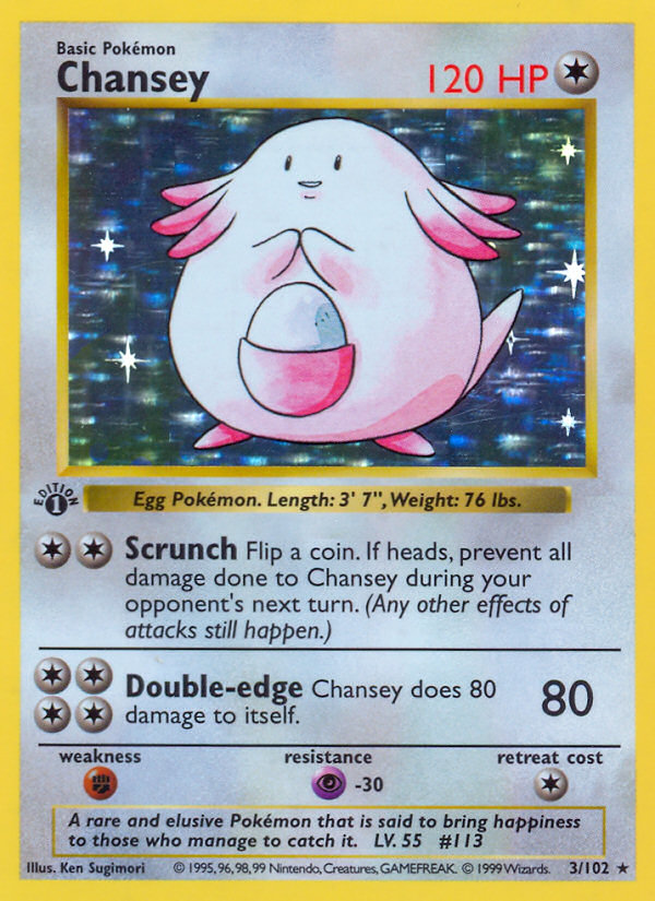 Chansey - Pokémon TCG Card