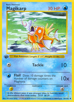 Magikarp - pokemon TCG Card