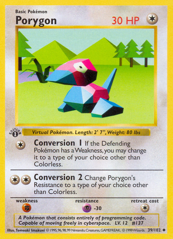 Porygon - Pokémon TCG Card