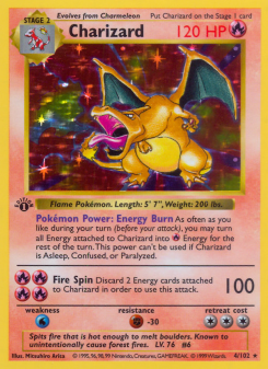 Charizard - pokemon TCG Card