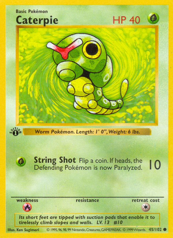Caterpie - Pokémon TCG Card