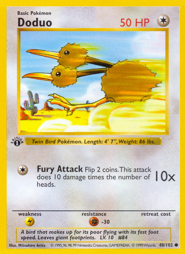 Doduo - Pokémon TCG Card
