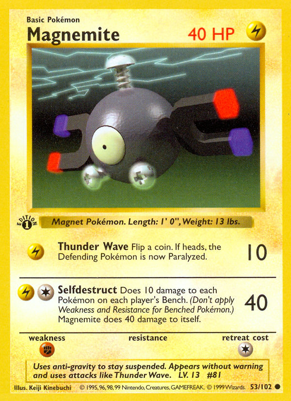 Magnemite - Pokémon TCG Card