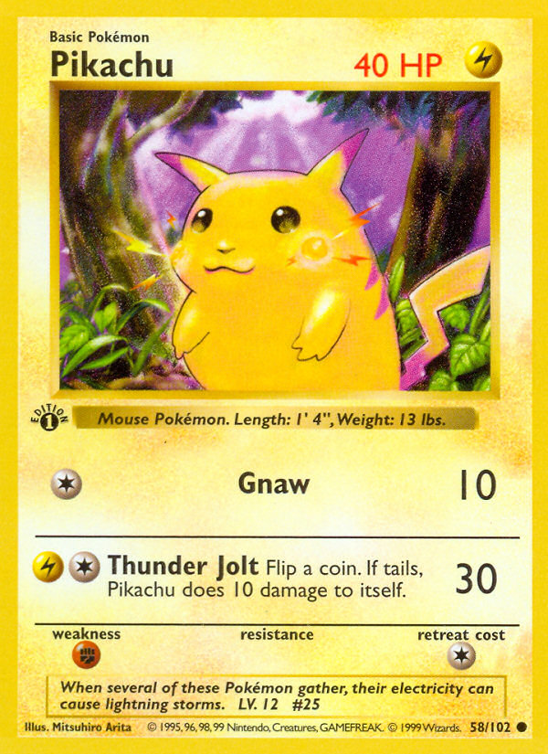 Pikachu - Pokémon TCG Card
