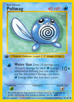 Poliwag - pokemon TCG Card