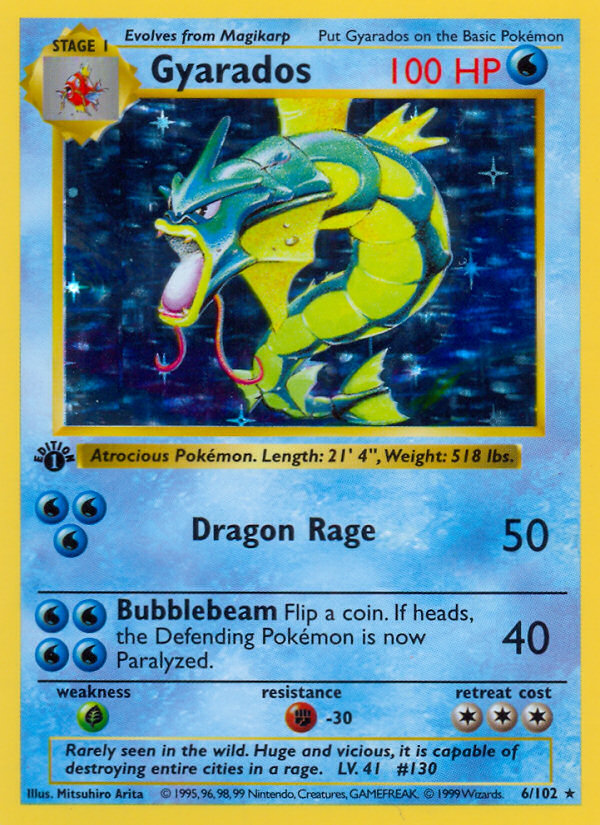 Gyarados - Pokémon TCG Card