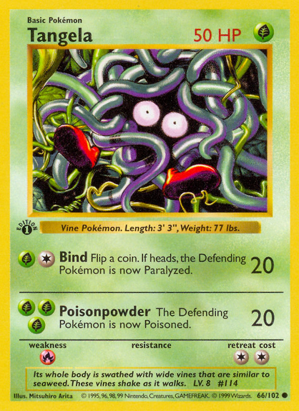 Tangela - Pokémon TCG Card