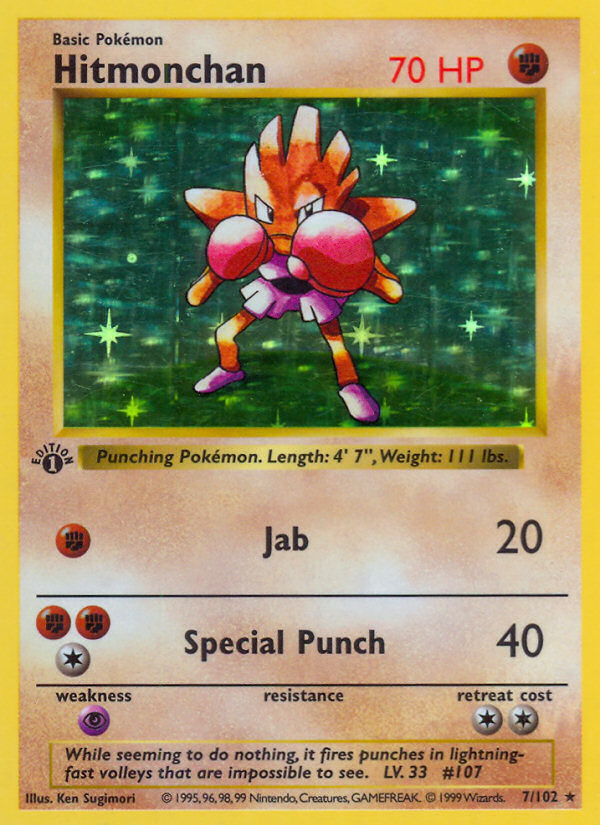 Hitmonchan - Pokémon TCG Card