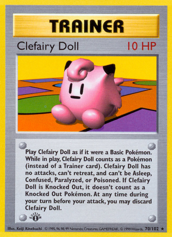 Clefairy Doll - Pokémon TCG Card