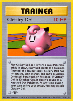Clefairy Doll - pokemon TCG Card
