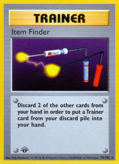 Item Finder - pokemon TCG Card