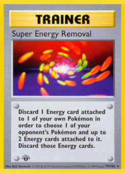 Super Energy Removal - pokemon TCG Card