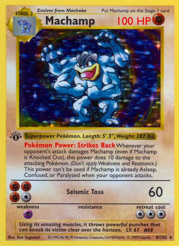 Machamp - Pokémon TCG Card
