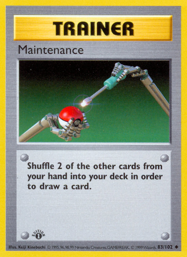 Maintenance - Pokémon TCG Card