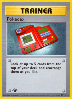 Pokédex - pokemon TCG Card