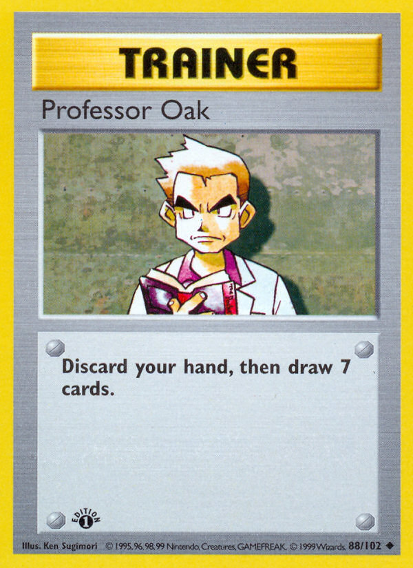 Professor Oak - Pokémon TCG Card
