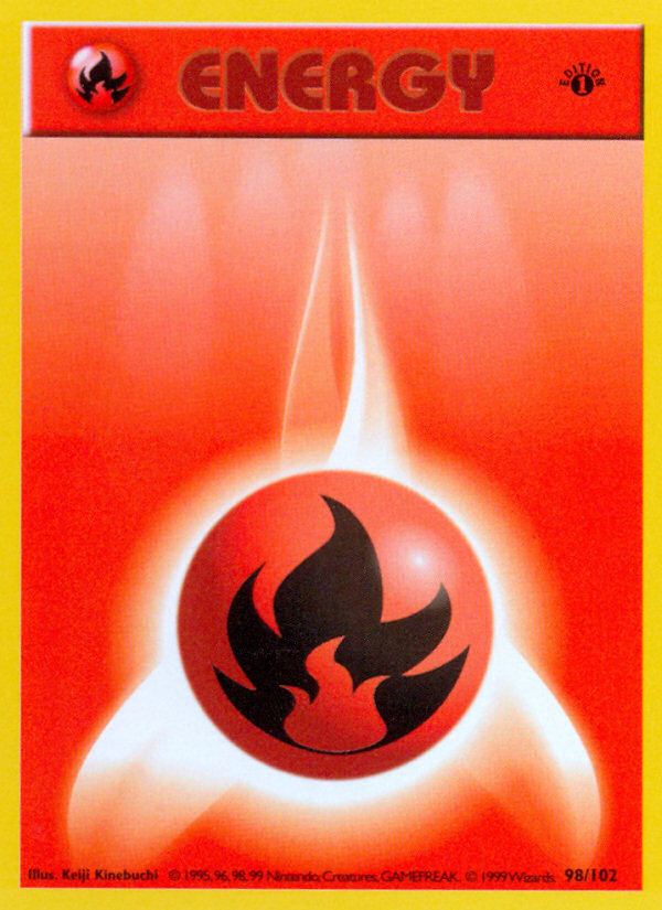 Fire Energy - Pokémon TCG Card
