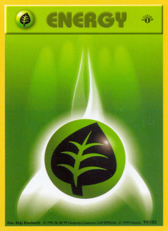 Grass Energy - pokemon TCG Card