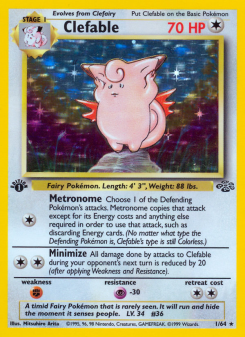 Clefable - pokemon TCG Card