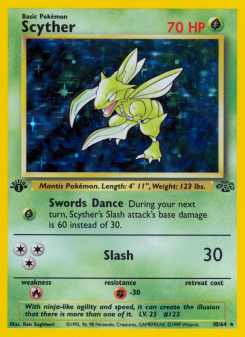Scyther - pokemon TCG Card