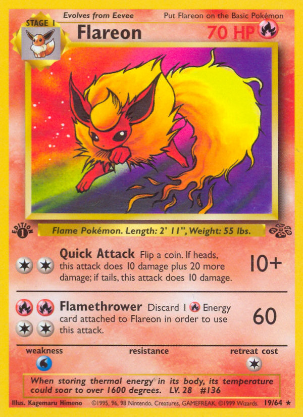 Flareon - Pokémon TCG Card