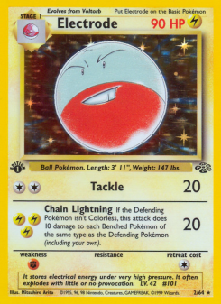 Electrode - pokemon TCG Card