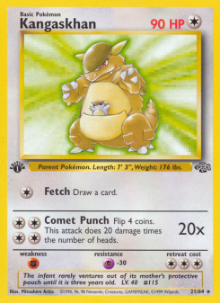 Kangaskhan - pokemon TCG Card