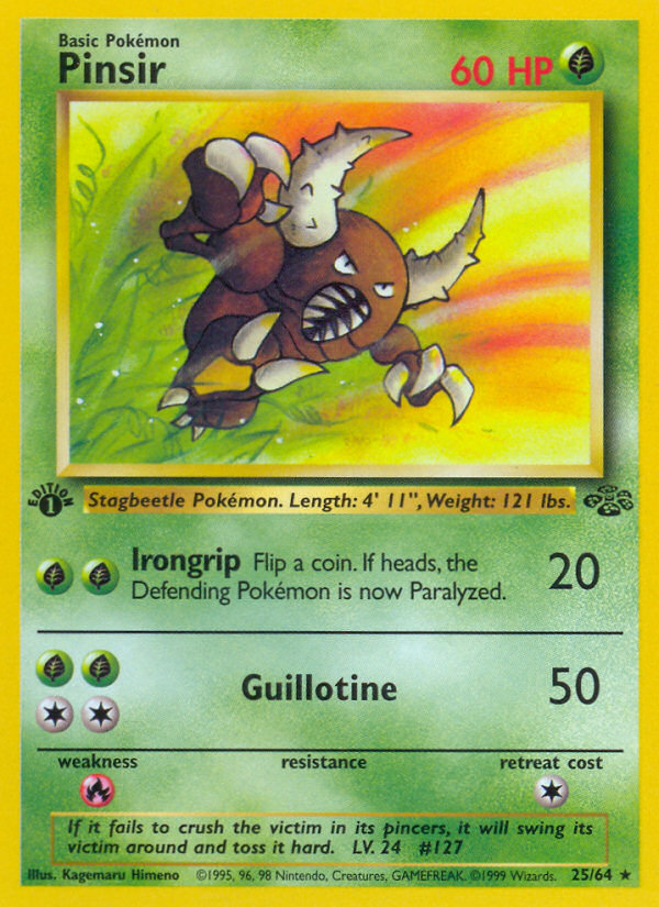 Pinsir - Pokémon TCG Card