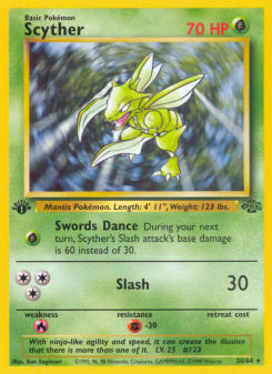 Scyther - pokemon TCG Card