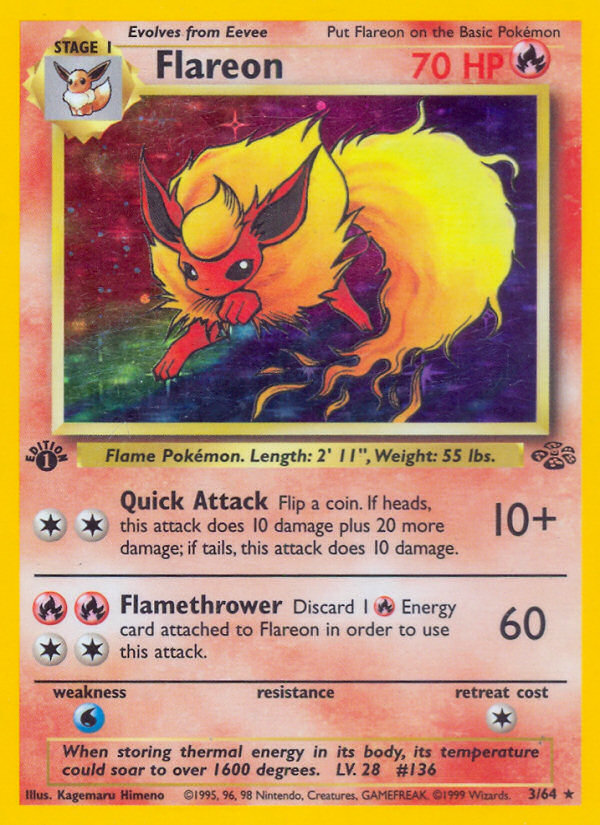 Flareon - Pokémon TCG Card