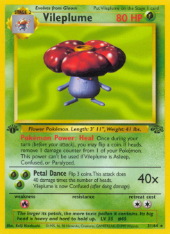 Vileplume - pokemon TCG Card