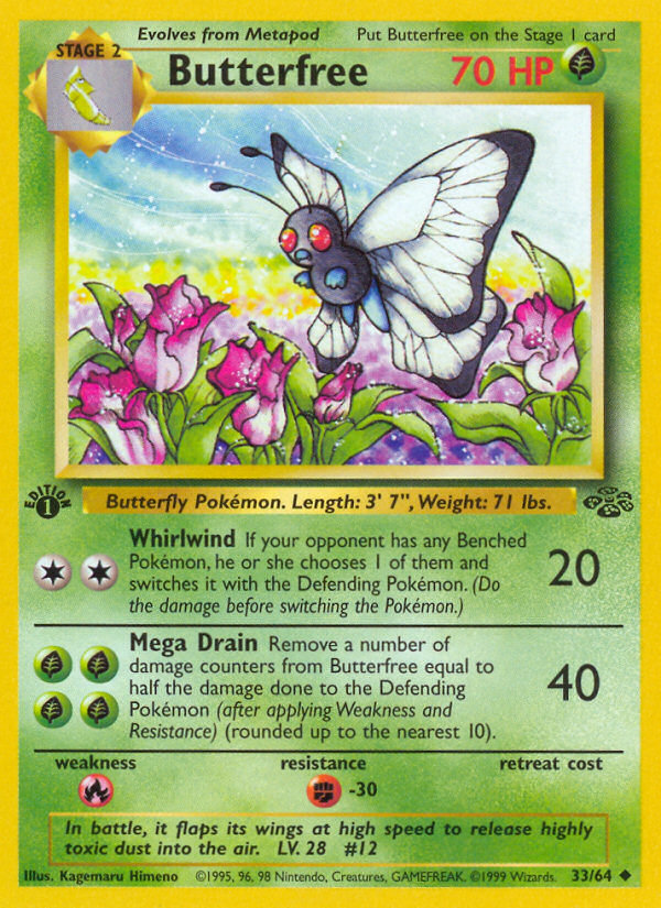 Butterfree - Pokémon TCG Card