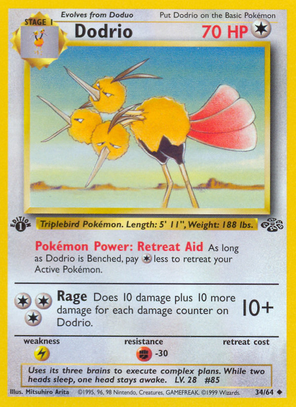 Dodrio - Pokémon TCG Card