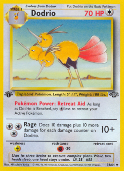 Dodrio - pokemon TCG Card