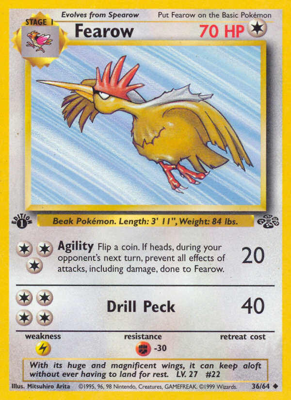 Fearow - Pokémon TCG Card