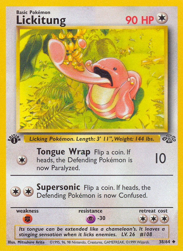 Lickitung - Pokémon TCG Card