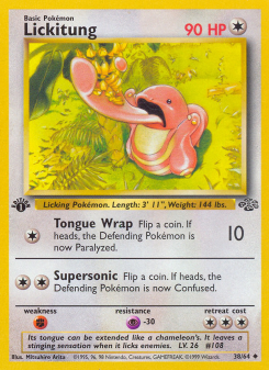 Lickitung - pokemon TCG Card