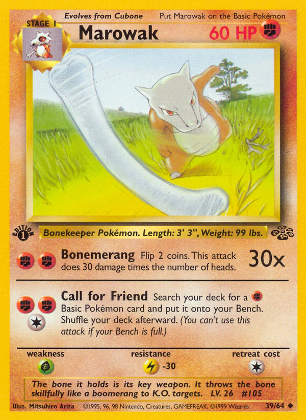 Marowak - Pokémon TCG Card