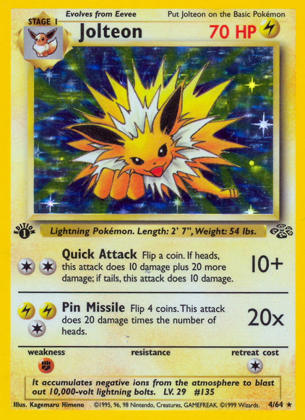 Jolteon - Pokémon TCG Card