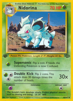 Nidorina - pokemon TCG Card