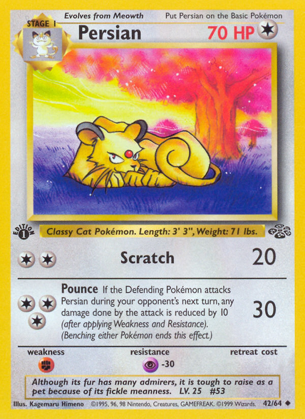 Persian - Pokémon TCG Card