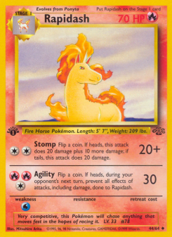Rapidash - pokemon TCG Card