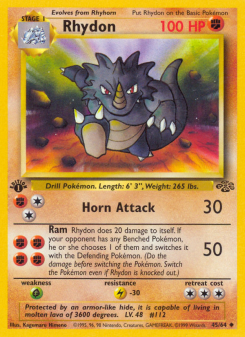 Rhydon - pokemon TCG Card