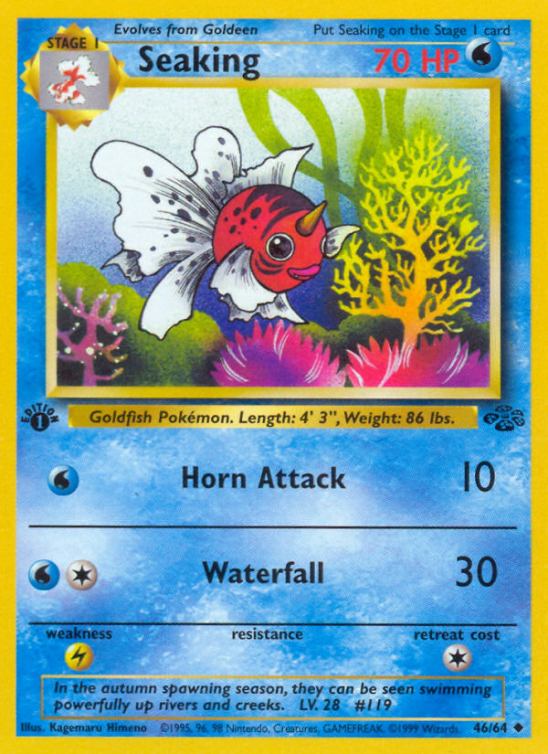 Seaking - Pokémon TCG Card
