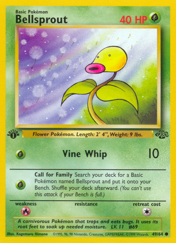Bellsprout - Pokémon TCG Card