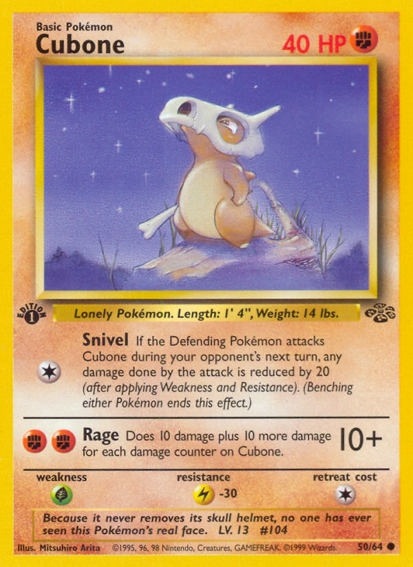 Cubone - Pokémon TCG Card